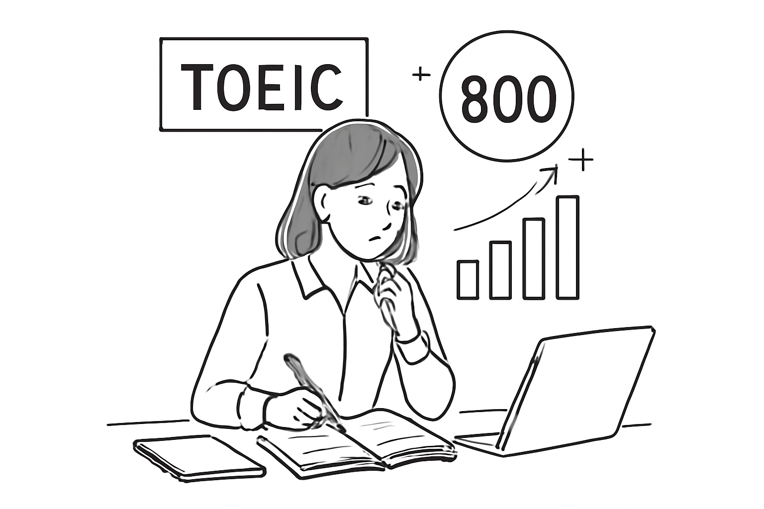 TOEIC 800点以上の勉強法は?4つの王道ステップをご紹介!